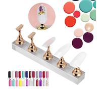 Faux ongles présentoir support Set Nail Art pratique or Nail magnétique affichage plateau