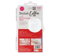 Faux-Ongles Ultra Clear Stylish Coffin