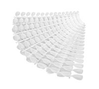 Faux ongles ultra fins et non marqués, entièrement givrés, pour Nail Art