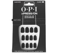 OPI – Faux ongles Xpress/On – Effet gel – Lady in Black (Noir) – Réutilisables x30