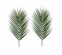 Faux palmier en areca pour éléments de feuilles pour décoration d'étagère de mariage, maison, table d'entrée sur le thème tropical (petite taille)
