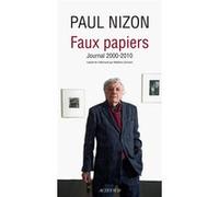 Faux papiers Paul Nizon (Auteur), Wend Kässens (Postface), Matthieu Dumont (Traduction)