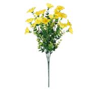 Faux pétunias | Fausses fleurs en soie | Gloires du matin en soie synthétique colorée, résistantes aux UV pour porches, jardins, pots, patios et allées de décoration