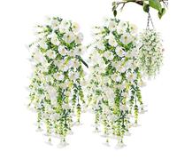 Faux pétunias, faux pétunias en soie | Fleurs résistantes aux intempéries pour porche, jardin, pot, allée, vase, terrasse, fenêtre