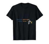 Faux programmateur de retours Adultes Bug Point-Virgule Code Blague T-Shirt
