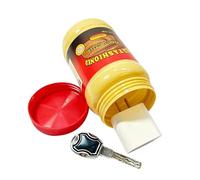 Faux récipient alimentaire - Bocal à beurre de terre avec compartiment secret | Bocal de rangement portable sans danger pour l'argent pour cuisine, tiroir, placard, garde-manger, réfrigérateur