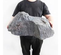 Faux rocher extérieur en mousse PU décorative pour jardin, cour, aménagement paysager - Faux rocher artificiel, couvre bien les rochers