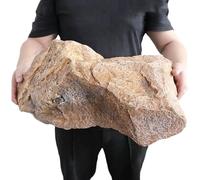 Faux rocher extérieur en mousse PU décorative pour jardins, cour, aménagement paysager - Fausse bourreau artificielle, couvre bien