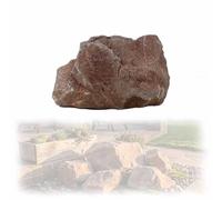 Faux rochers, rochers en mousse polyuréthane, rochers paysagers légers | Pierre décorative artificielle pour l'aménagement paysager de jardins, les bassins et la décoration intérieure(33x23x23cm)