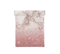 Faux Rose Or Rose Paillettes Marbre Blanc Ombre, Sac de Rangement pour Femmes, Portefeuille supérieur à Presser, Petit Porte-Monnaie, Pochette de Changement