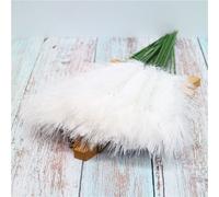Faux roseau rose et jaune,style nordique,pour extérieur,maison,mariage,décoration de plantes vertes,flamant rose,Pascal enge - Type white-1pc