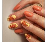 Faux sabots ellipsoïdaux courts avec ruban de manifestation d'Halloween Application facile Substance ABS Tableau d'écriture Vert automne Sabots longs ellipsoïdaux persistants