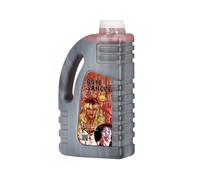 Faux Sang 1L - GUIRCA - Rouge Bordeaux - Maquillage Halloween - Décors Réalistes