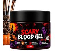 Faux Sang 30ml Maquillage d'Halloween Horreur Effrayant Réaliste pour