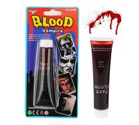 Faux sang - Faux sang d'Halloween | Sang d'Halloween | Liquide de faux sang lavable | Sang de cosplay de monstre vampire | Maquillage réaliste, vêtements de sang de vampire, scénario
