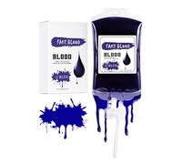 Faux sang Halloween 170 ml - Maquillage professionnel réaliste et lavable pour effets spéciaux, théâtre, cosplay, costumes de vampire, de zombie et effets spéciaux