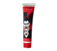 Faux Sang Halloween Fake Blood,Halloween Set de Faux Sang,Professional Washable Stage Blood,Maquillage de Vampire,28g Faux Sang Lavable,Fake Blood Réaliste,pour Cosplay Party,Zombie,Horror Film