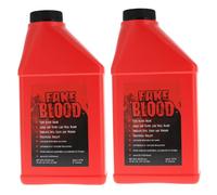 Faux sang - Lot de 2 2 pintes de 16 oz de sang de sc ne pour le maquillage des monstres vampires