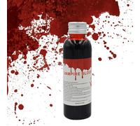 Faux sang - Maquillage d'Halloween | Le faux sang d'Halloween semble réel pour les vêtements | Sang de scène pour les costumes de vampires, zombies, monstres, accessoires de vêtements de fête, 30/