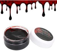 Faux Sang, Maquillage Sang Halloween Costume Scène Blessure Cicatrice Faux Sang Effet Spécial Maquillage Sang pour Théâtre et Costume ou Halloween Zombie