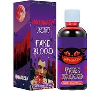 Faux sang pour Halloween, sang liquide artificiel pour farces et attrapes, accessoires de fête pour maison hantée, pour farces et attrapes, photographie, spectacle, jeu de rôle