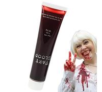 Faux sang, sang de scène | Sang de cosplay lavable - Tube de sang de vampire pour maquillage de zombie, faux sang lavable, sang de scène réaliste pour Costume d'Halloween