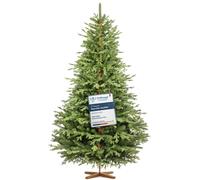 Faux Sapin De Noël FairyTrees ALPENTANNE Premium Avec Décoration