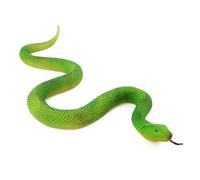 Faux serpent en caoutchouc souple - Figurine serpent de jardin - Oiseaux effrayant les écureuils python - Serpent - Pour soulager le stress - Accessoires d'Halloween (pays)