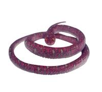 Faux serpent, serpents en caoutchouc réalistes Jouet de farce en caoutchouc | Serpent jouet Cadeaux de fête d'Halloween, farces pour , accessoir Tête ronde de serpent rouge