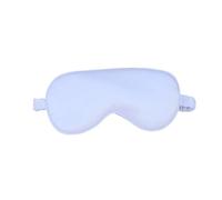 Faux Silk Sleeping Eye Mask Dream Night Cover Soft Relax Eyes Bandage Nap To Sleep Better For Women Men Heath Relaxed(White)