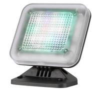 Faux simulateur de télévision LED - Anti-effraction de sécurité nocturne avec minuterie et capteur pour la protection de la maison contre le vol - Lumière de prévention du cambriolage