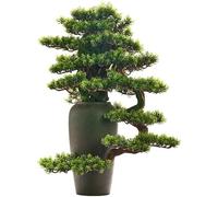 Faux Simulation d'arbres de bonons aux bonsaï Chinois Plantes en Pot pour décorer Le Salon, décoration d'entrée du Club d'hôtel Ornements Fausses Plantes intérieures