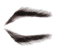Faux sourcils - 1 paire de sourcils artificiels - Aspect naturel - Léger et respirant - Pour le maquillage de théâtre de cosplay, vacances, débutants, femmes