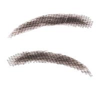 Faux sourcils - simulation de cheveux humains, conception au crochet | Accessoire de maquillage artificiel, accessoire de télévision cinématographique pour un effet tridimensionnel naturel et une util