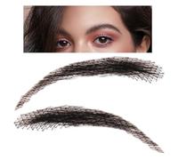 Faux Sourcils Vrais Cheveux,Faux Sourcils Pour Hommes | 1 paire de sourcils au crochet - Sourcils réutilisables en vrais cheveux, sourcils respirants faits à la main pour femmes et hommes