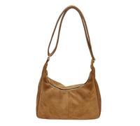 Faux Suede Retro Tote Handbag grand sac à bandoulière Sac à bandoulière simple (Khaki)
