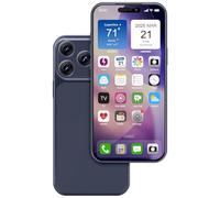 Faux téléphone factice, ressemble à un vrai téléphone compatible avec le Phone 17 Pro, pour l'affichage de la téléphonie cellulaire ou envoyer un téléphone de jouets 17pro pour enfants (bleu foncé