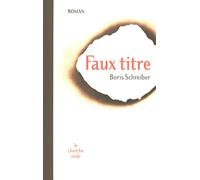 Faux titre