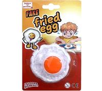 Faux œuf au plat pratique pour petit déjeuner, farce, farce, cadeau de Père Noël secret