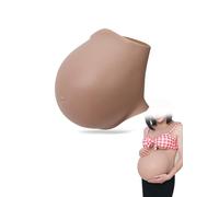 Faux Ventre de Femme Enceinte en Silicone de 3 à 9 Mois, Accessoire pour travesti, déguisement de Cosplay.