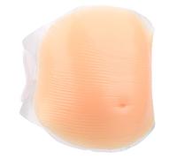 Faux Ventre de Grossesse en Silicone, bébé Grossesse Faux Ventre Flexible Adulte Artificiel Ventre de Femme Enceinte Respirant Fausse Bosse, Accessoires de Photographie avec (2-4