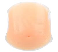 Faux Ventre de Grossesse Silicone Artificiel Ventre de Femme Enceinte Accessoires de Photographie avec Sangles Silicone Ventre de Femme Enceinte (2-4 mois)