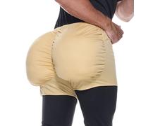 Faux Ventre Fesses - Grand-Mère aux Formes Généreuses | Costume Hilarant Grossesse Ventre et Fesses Amovible pour Hommes Déguisement Scénique Fête Halloween Noël Accessoire