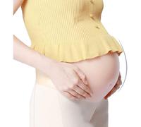 Faux Ventre Prégy, Silicone Pregnt Belly Adulte Faux Ventre, Robe De Maternité Accessoires De Film, Parodie De Faux Ventre, Faux Ventre De Bébé pour L’Acteur Perform, 5months