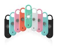 Fauxomor Alarme Personnelle Anti Agression 9 Pack-140 DB Porte-Clé Alarme avec Flash LED et Avertisseur de Batterie Faible, Kit d'Auto-Défense pour Femmes, Enfants et Seniors