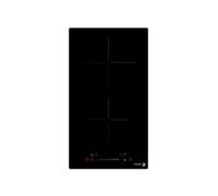 FAV2527 - Vitrocéramique - 2 plaques de cuisson - Niche - largeur : 27 cm - profondeur : 49 cm - noir