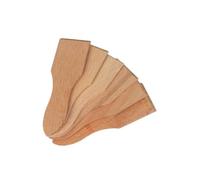 Faveco 141393 Ustensile Spatule Bois, Bois, Marron, 6.5 x 0.71199999999999897 x 11.5 cm