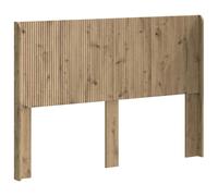 Favemtsl Tête de lit 156,5 cm en bois - Design à lattes verticales | Élément mural moderne en bois robuste pour votre chambre à coucher. Offre une grande stabilité et un confort facile