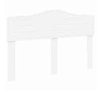 Favemtsl Tête de lit blanche 153 x 90 cm - Tête de lit en bois | Tête de lit élégante pour chambre à coucher, surface facile d'entretien avec dos fini pour un placement libre.