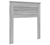 Favemtsl Tête de lit en bois Sonoma gris 93 x 7 x 100 cm | Un accroche-regard moderne pour votre chambre à coucher : tête de lit sobre en bois dans un élégant aspect sonoma gris.